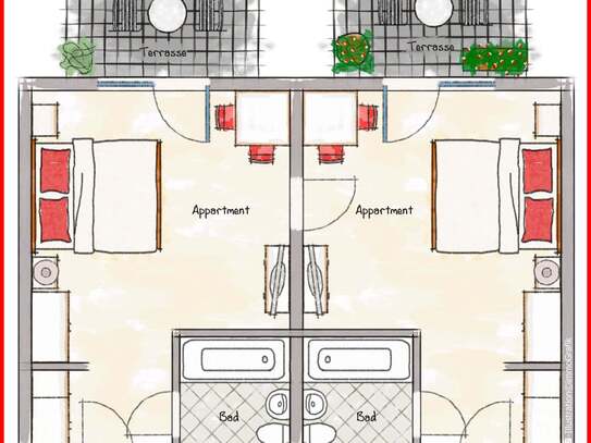 Doppel-Ferienappartement in Viechtach