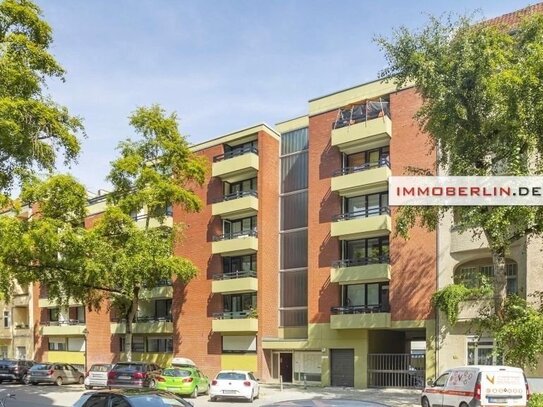 IMMOBERLIN.DE - Lichtdurchflutete Wohnung mit großer Südwestterrasse + Garagenplatz in Ruhiglage bei der Spree