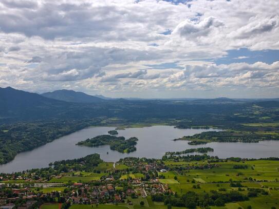 Gemütliche Wohnung mit See- und Gebirgsblick in zentraler Lage von Murnau