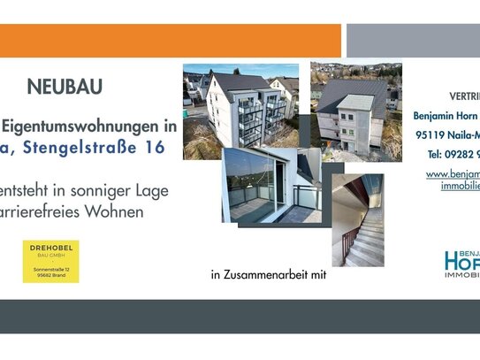 ETW EG 57m² mit Balkon NEUBAU Wohnung Nr. 2 TOP