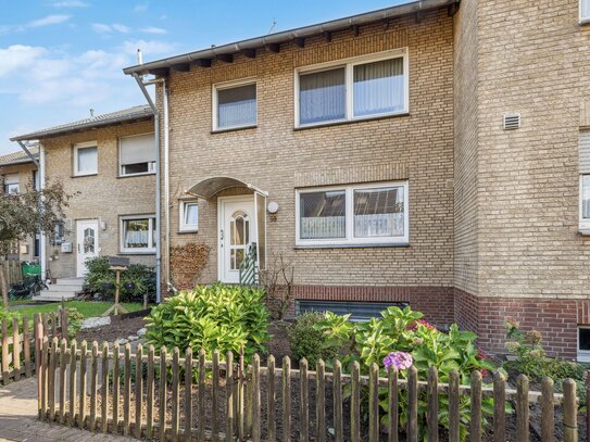 Familienfreundliches Reihenmittelhaus mit Garten und Garage in Emmerich-Elten