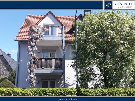 VON POLL - BAD HOMBURG: Gemütlich Wohnen auf 2 Ebenen (75m² plus 23m²) mit Blick ins Grüne