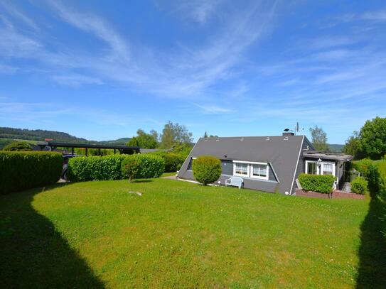 RESERVIERT Wunderschöner Ferienbungalow mit Wintergarten, Carport und Gartenhaus in Gerolstein-Hinterhausen RESERVIERT