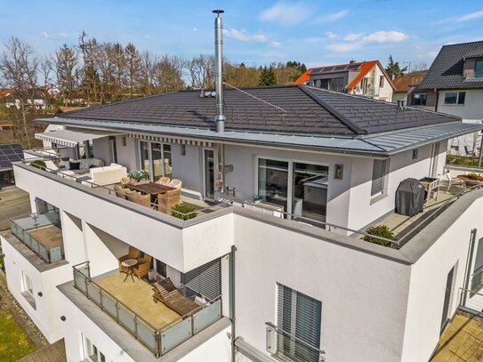 Stilvoll residieren in Weingarten - Sofort beziehbares Penthouse mit Blick über das Schussental