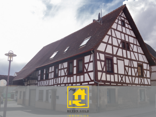 Fachwerk mit historischem Charme - Wohnhaus mit Gewerbefläche