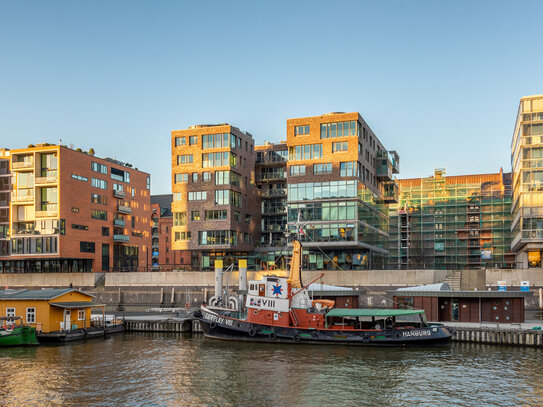 Gemütliche 3-Zimmer-Wohnung im Herzen der HafenCity mit traumhaften Blicken zum Traditionsschiffhafen und der Speichers…