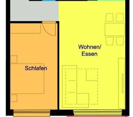 Traumhafte 2-Zimmerwohnung mit Wohlfühlbalkon und exklusivem Bad!