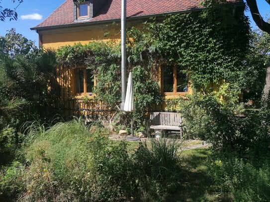 Haus im mediteranen Charme in idyllischem Garten in Weinböhla