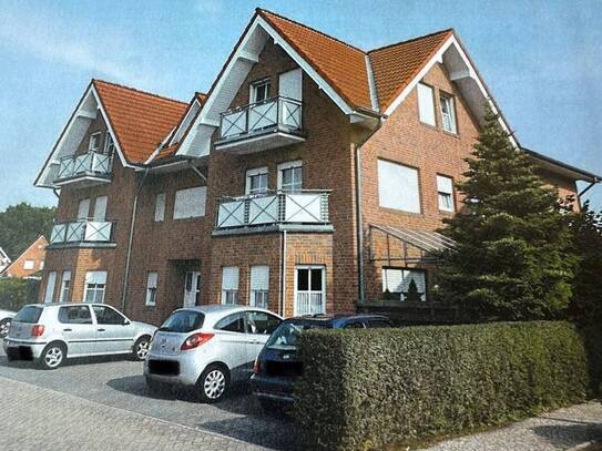 Attraktive 2-Zimmer-Erdgeschosswohnung mit Terrasse in sehr schöner Lage von Lingen zu vermieten!