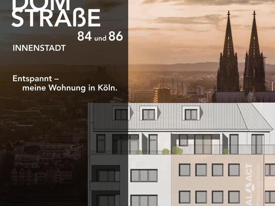 Anpassung mit Neuausbau! Großzügige 4 - Zimmerwohnung mit Terrasse- Domstr. 84-86 , WE 1