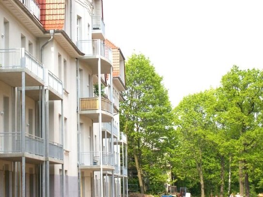 Chemnitz - schöne 3R-WE mit Balkon u. Fahrstuhl - in einem denkmalgeschützten Areal mit Parkanlage