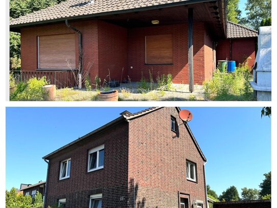 Bungalow und 1-2 Familienhaus auf einem großen Kaufgrundstück in Lünen - Alstedde