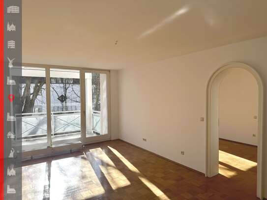 Helle 2-Zimmer-Wohnung mit Südbalkon in begehrter Lage