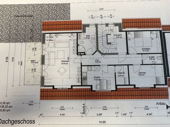 2 Familienhaus , große Dachgeschoss Wohnung in Ganderkesee