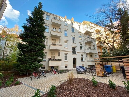 Altbauwohnung mit Garten im renovierten Jugendstil-Altbau - VERMIETET