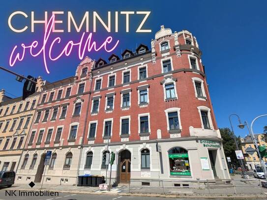 ++ jetzt zuschlagen! - top Anbindung ins Zentrum, charmante 3-Raum Wohnung, großes Wohnzimmer ++