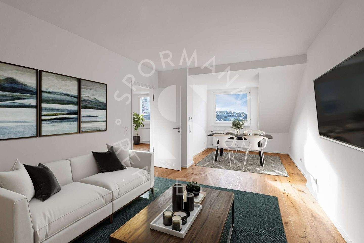 Sanierter Altbau: Großzügige 3-Zimmer-Wohnung im Erstbezug