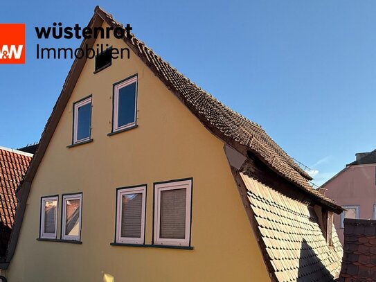 Saniertes Mehrfamilienhaus. Mit 3 vermieteten Wohnungen. Im Herzen der Stadt Wertheim.