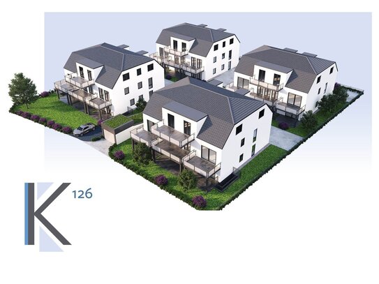 K-126 IN-Süd/Kothau 1 Zi. - Appartment mit Garten-KfW 55