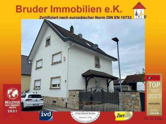 St. Leon: freistehendes EFH, - leben im mediterranen Stil, Springbrunnen, keine K-Prov.