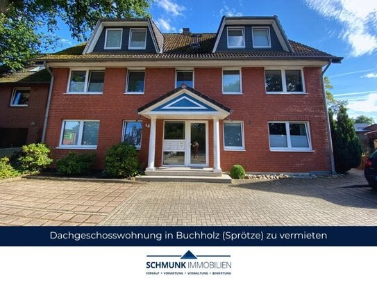 Gemütliche 2 Zimmer Dachgeschosswohnung in Buchholz zu vermieten - perfekt für Singles