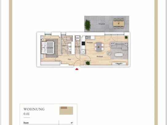 Hochwertige 2-Zi.-Whg. im Hubland/ Würzburg