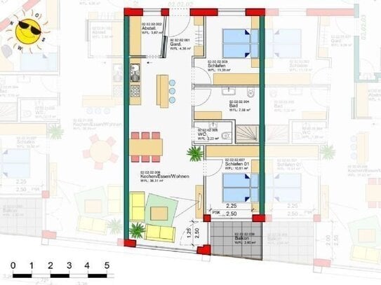 B.02.02 Wohnen am Park, 3,5 Zi., Stadtmitte Bad Dürrheim