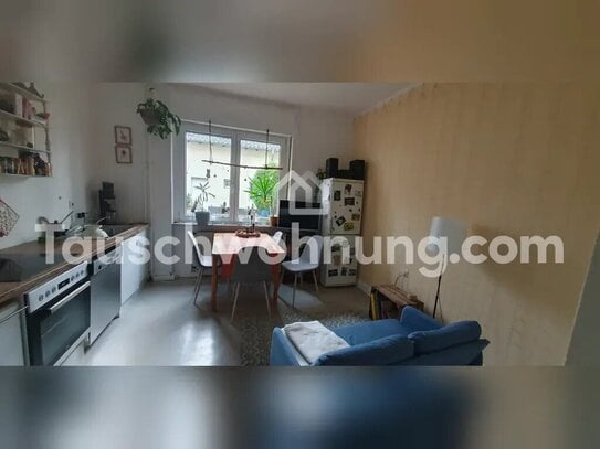 [TAUSCHWOHNUNG] Zentrale Wohnung in Rheinnähe mit Terrasse