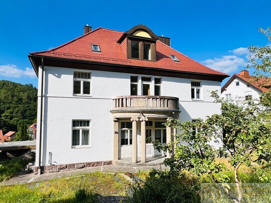 Die Stadtvilla mit 245 m² Wohnfläche + Garage + Garten in ruhiger und schöner Wohnlage von Ilmenau