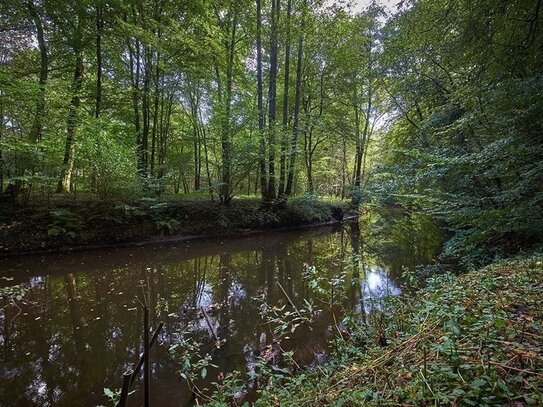 Geplantes Doppelhaus auf traumhaften Grundstück direkt am Alsterlauf!