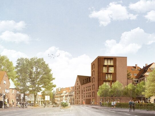 Neubau Aegidiitor || direkt an der Promenade || 130 m² Bürofläche || ab August 2025