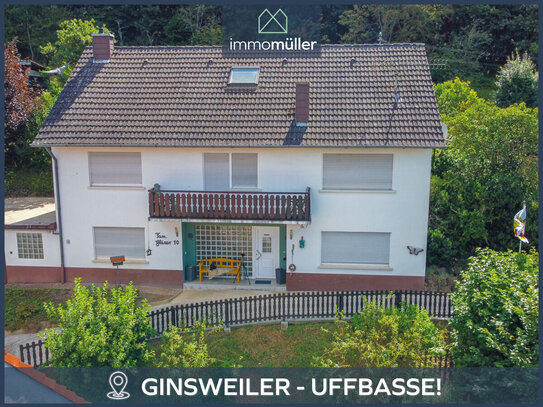 1-2 Familienhaus mit großem Grundstück in Ginsweiler!