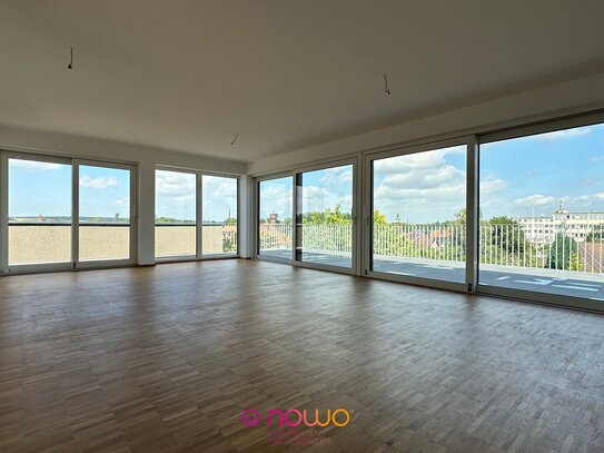 Das Penthouse. Bezugsfertig für Sie. Einfach einziehen und den Ausblick genießen.