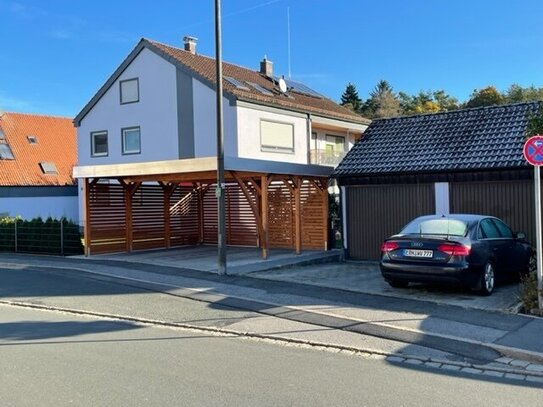 4 Zi-EG-Whg, 90542 Eckental mit Balkon und Gartenanteil, Nachmieter gesucht