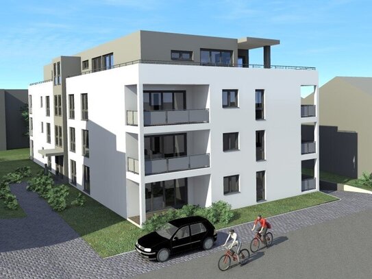 Neubau* Raumerlebnis - Was gute Architektur auszeichnet. Große 3-Zimmer Wohnung mit Balkon und Lift.