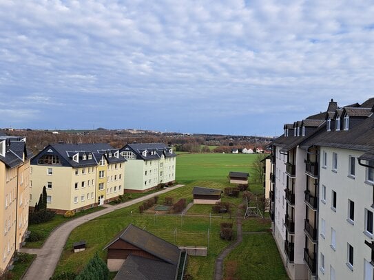 Genießen Sie diesen tollen Weitblick in Ihrer neuen Dachgeschosswohnung in Jahnsdorf