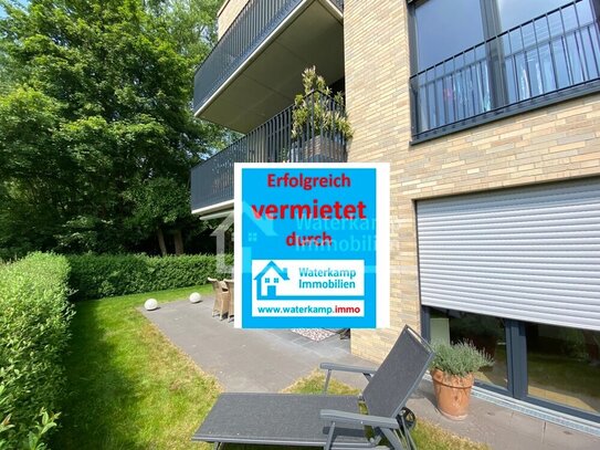 Teilmöblierte traumhaft schöne Wohnung im EG mit Terrasse in MS-Mecklenbeck