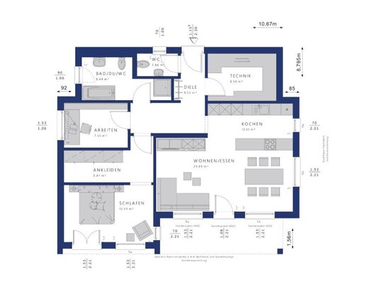 WOHNEN & LEBEN auf einer Ebene, verwirklichen SIE Ihren Bungalow Traum inkl. Baugrundstück mit UNS!