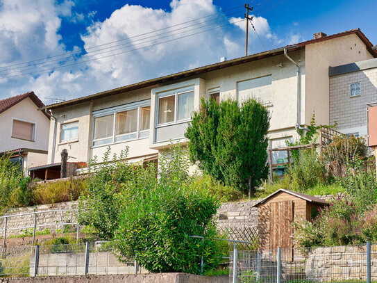 Einfamilienhaus mit Potenzial in schöner Lage von Steinheim an der Murr!