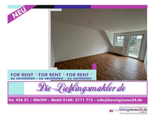 schöne 4 Zimmer Wohnung mit Küche, Balkon, Gäste-WC und Tiefgarage