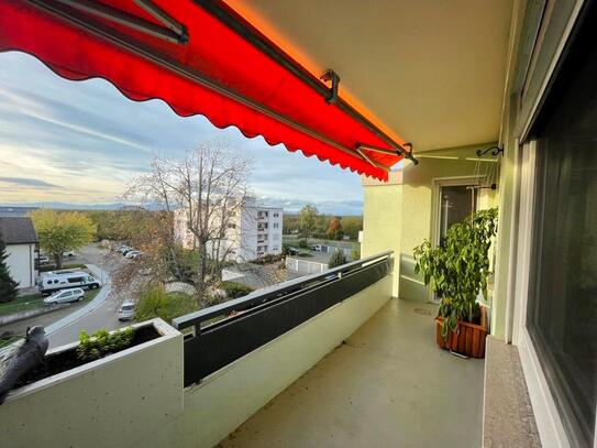 2-Zimmer-Wohnung mit Balkon und Vogesenblick