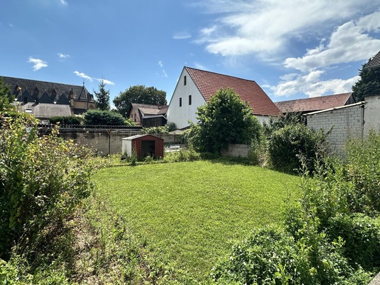 Garten mit Wohnung