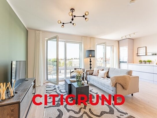 Neuhausen/Zentrale Citylage - Stylisches Penthouse mit sonniger Dachterrasse