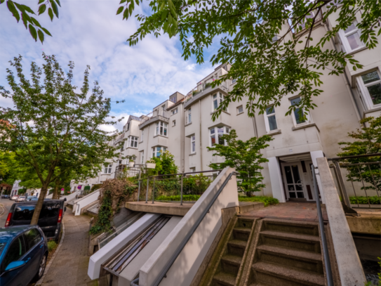 Anleger aufgepasst, vermietete 2-Zimmerwohnung am Osterdeich mit kleiner Terrasse