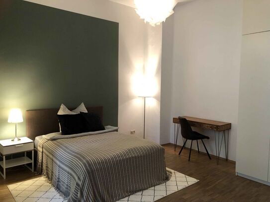 Einzigartiges Zimmer in einem Co-Living-Apartment in Mainnähe