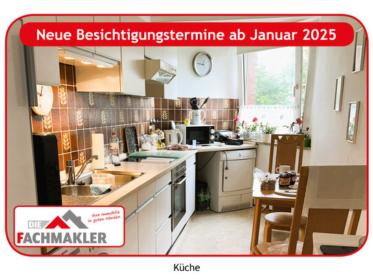 Ruhige 2-Zimmer Wohnung mit großer nach Nordwesten gelegener Terrasse und Garage in St. Gertrud