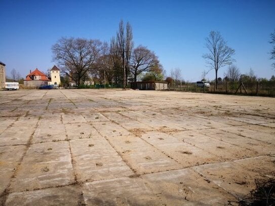 Freifläche Lagerplatz Lagerfläche bis 6000m² Stellplätze mit Büro Gewerbeobjekt Senftenberg nahe A13