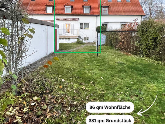 Provisionsfrei: 5-Zimmer-Reihenhaus in Olching (sanierungsbedürftig)