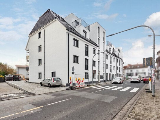 Erstbezug: Hochwertige 3-Zimmer-Neubauwohnung mit Terrasse und zwei Balkonen zentral in Obertshausen