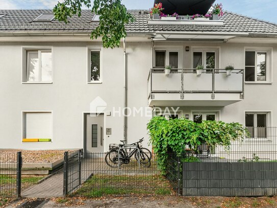 Moderne Dachgeschosswohnung mit 2 Zimmern und überdachter Dachterrasse